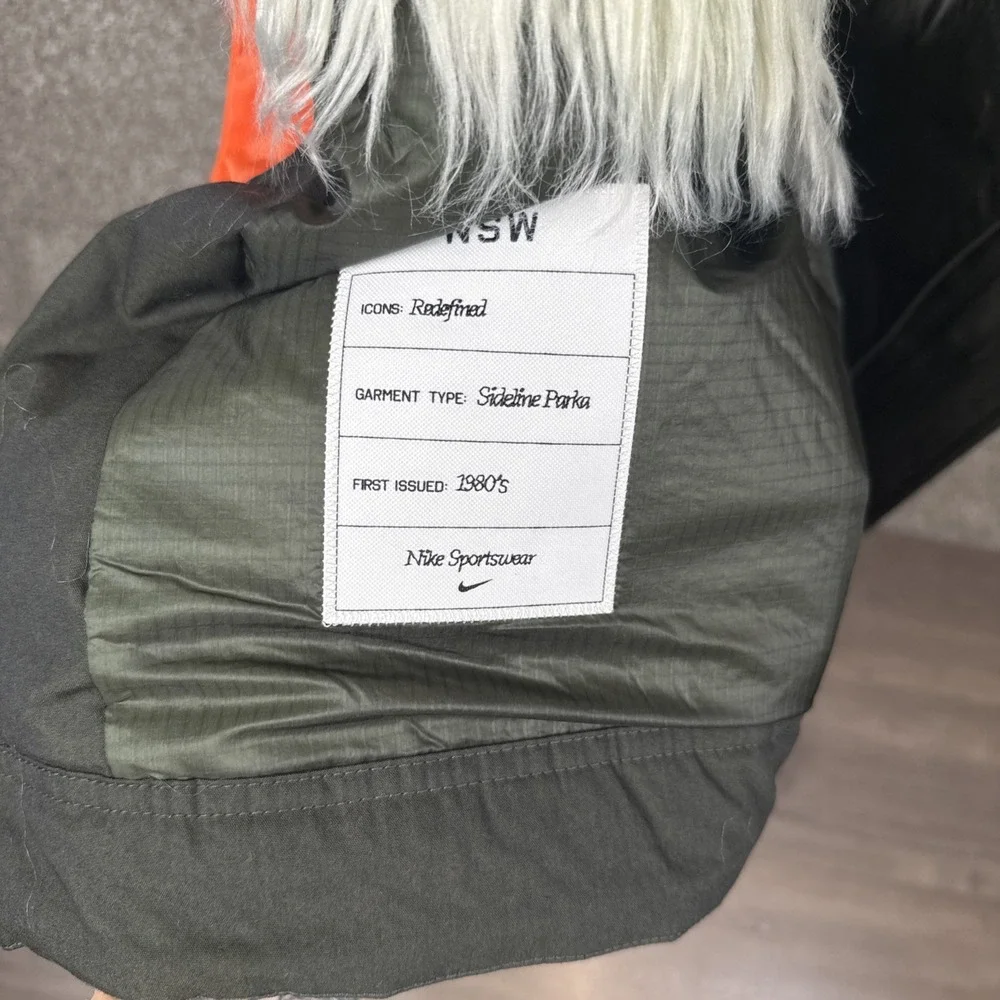 Nike‎ Sportswear Therma-Fit Space Parka Reversible DD6775-355 Men's XL NEW